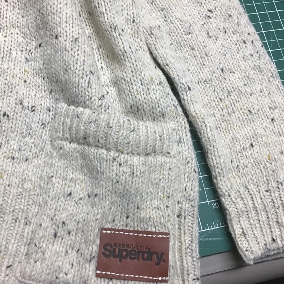 NWOT SuperDry Wool Sweater - Picture 6 of 6